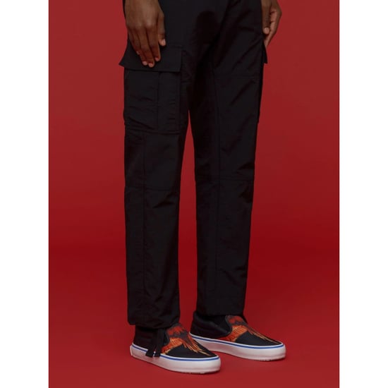 Marcelo Burlon Cross nylon cargo pants white - Image 4