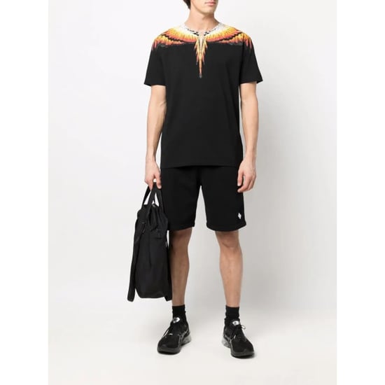 Marcelo Burlon Cross basket shorts white - Image 5