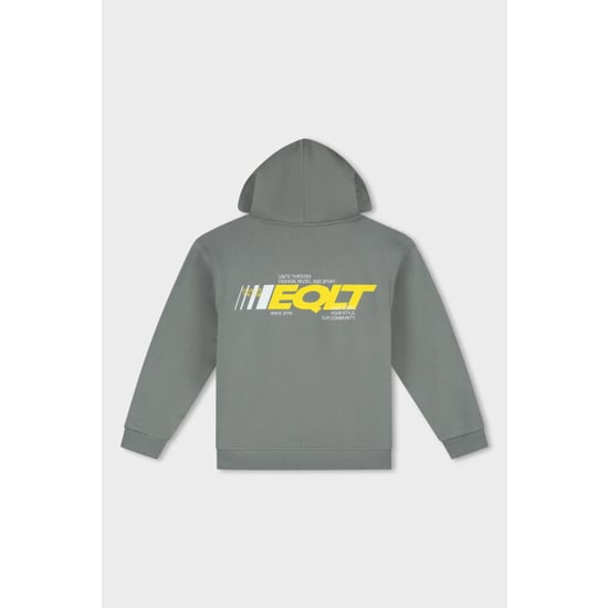 Equalité Eqlt oversized hoodie olive - Image 2