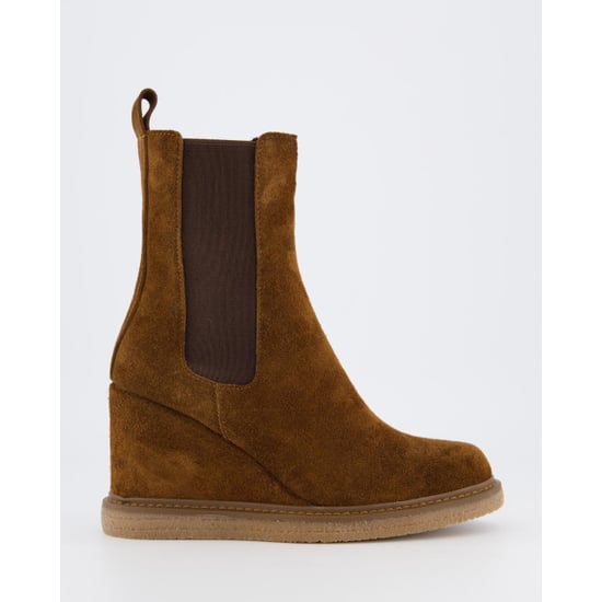 Gibaldi Dames suede wedge chelsea booty - Image 1