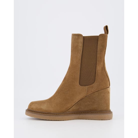 Gibaldi Dames suede wedge chelsea booty - Image 3