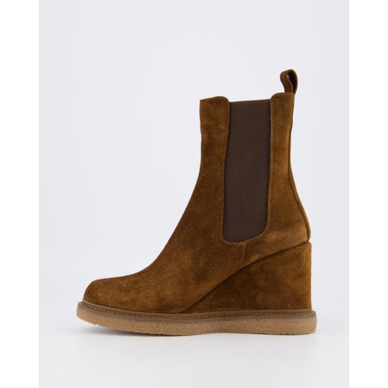 Gibaldi Dames suede wedge chelsea booty - Image 4