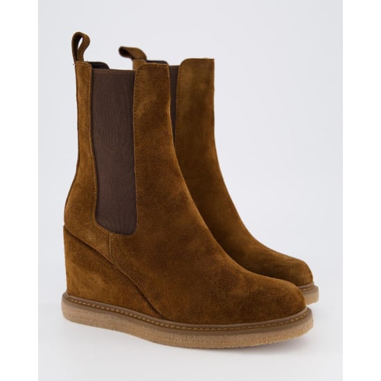 Gibaldi Dames suede wedge chelsea booty - Image 5