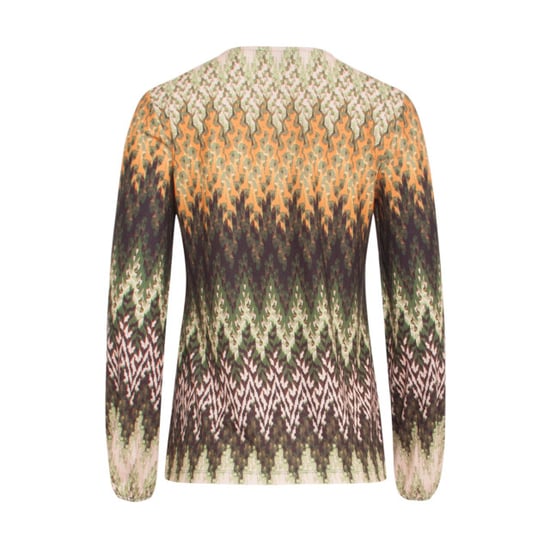Smashed Lemon 24645 multicolour tint zigzag top | - Image 2