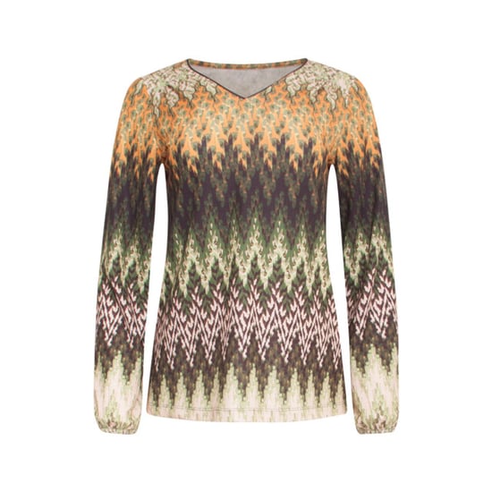 Smashed Lemon 24645 multicolour tint zigzag top | - Image 3