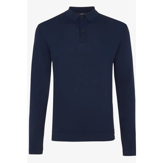Genti Polo longsleeve cool dry donker - Image 2
