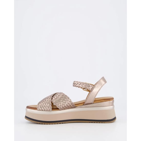 Gibaldi Dames braided strap sandaal wit - Image 6
