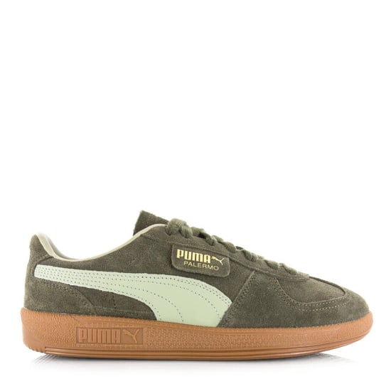 Puma Palermo dark olive lux army lage sneakers unisex - Image 1