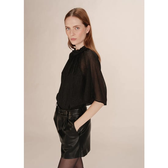 Grace & Mila Topaze top korte mouw glitter - Image 4