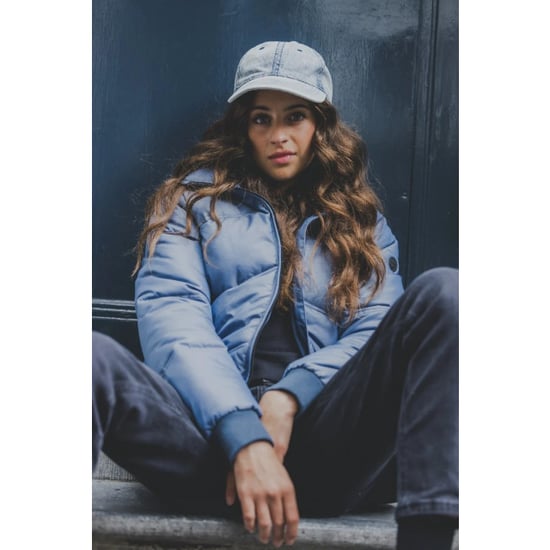 Looxs Revolution Bomber winter jas gewatteerd blue voor meisjes in de kleur - Image 3