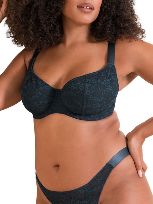 All Night Lace Scooped Balcony Bra - Image 3