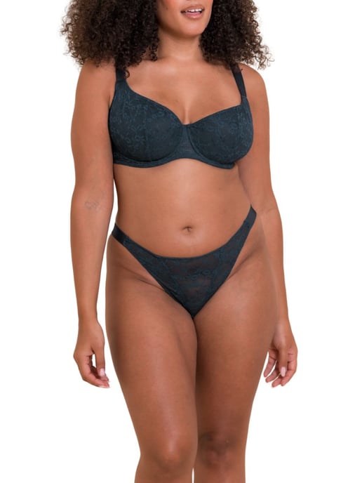 All Night Lace Scooped Balcony Bra - Image 4