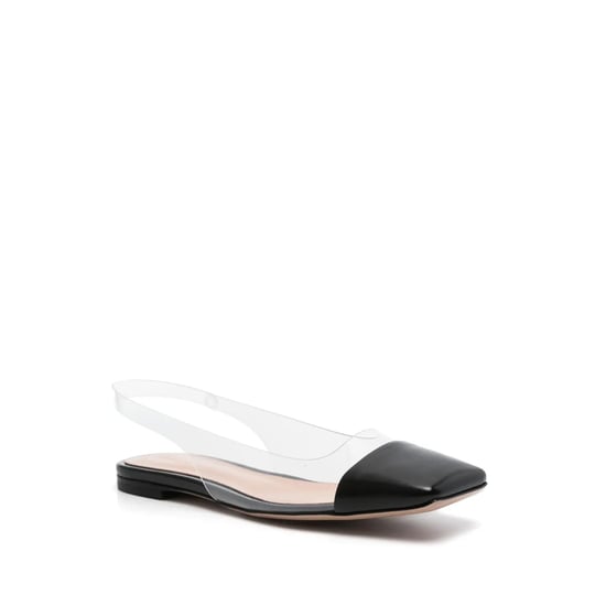 Gianvito Rossi Plexi Slingback Flats - Image 2