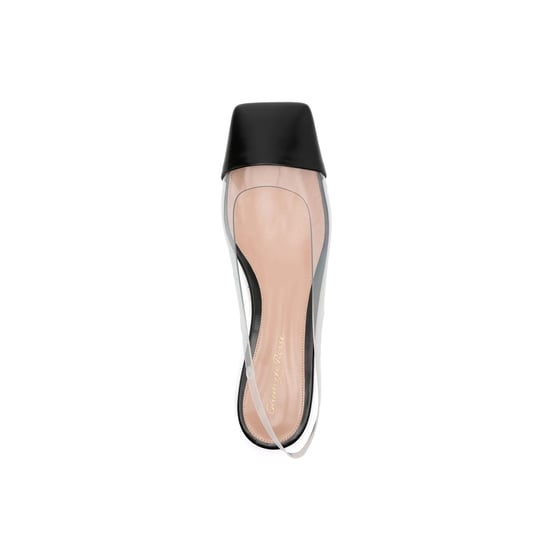 Gianvito Rossi Plexi Slingback Flats - Image 4