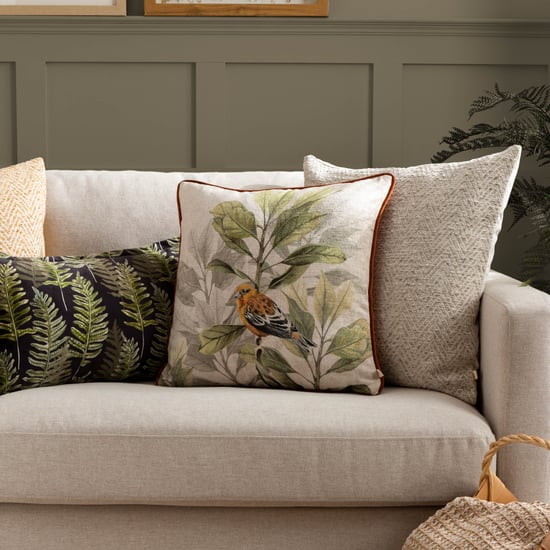 Wylder Kielder Forest Printed Feather Filled Cushion - Image 5