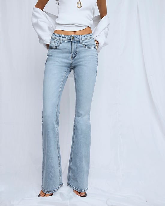 River Island Womens Bootcut Jeans Blue Mid Rise - Image 4