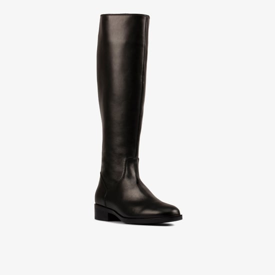 Pure Ride Black Leather Boots - Image 3
