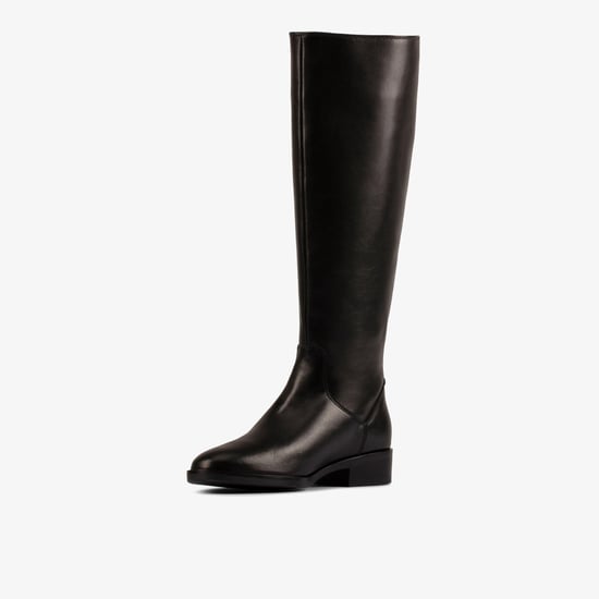 Pure Ride Black Leather Boots - Image 4