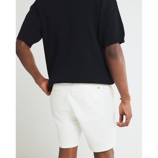 River Island Mens Chino Shorts Cream Slim Fit - Image 2
