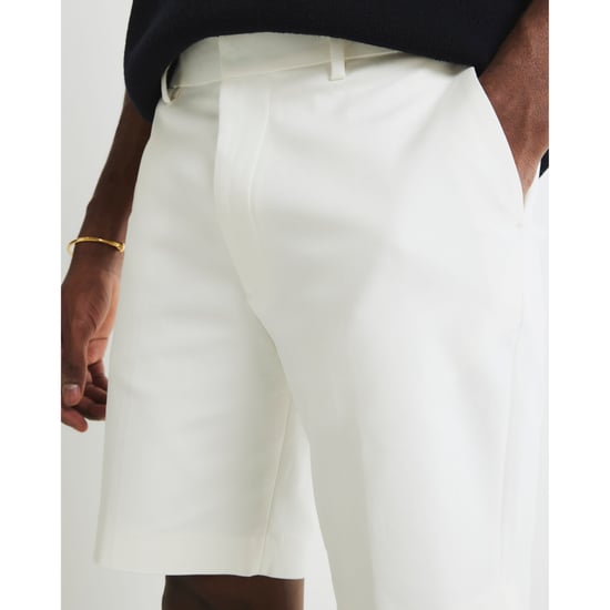 River Island Mens Chino Shorts Cream Slim Fit - Image 4