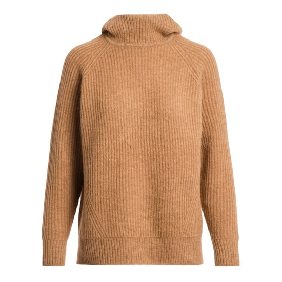 Parajumpers Tory Camel Brown Knitted Hoodie Comfort Fit - Image 1