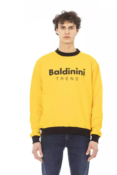 Yellow Crew Neck Sweatshirt - Image 1