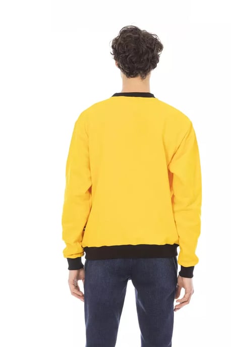 Yellow Crew Neck Sweatshirt - Image 2