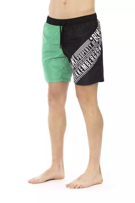 Bikkembergs Badshorts Met Grafische Print - Image 3