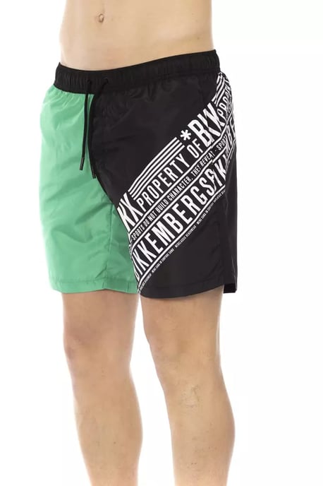 Bikkembergs Badshorts Met Grafische Print - Image 4