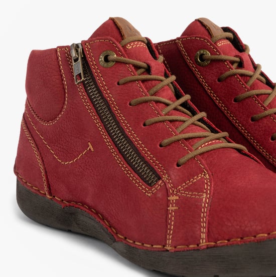 JOSEF SEIBEL Fergey 67 | Ankle Boots for Women | red - Image 6