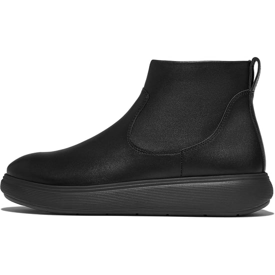 Fitflop Iq-Comff Leather Women's All Black Boots - Image 3