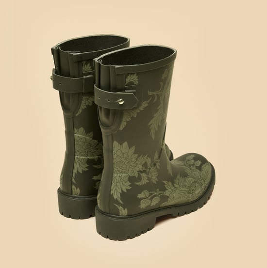Joules Wistow Womens Wellies Khaki Green - Image 2
