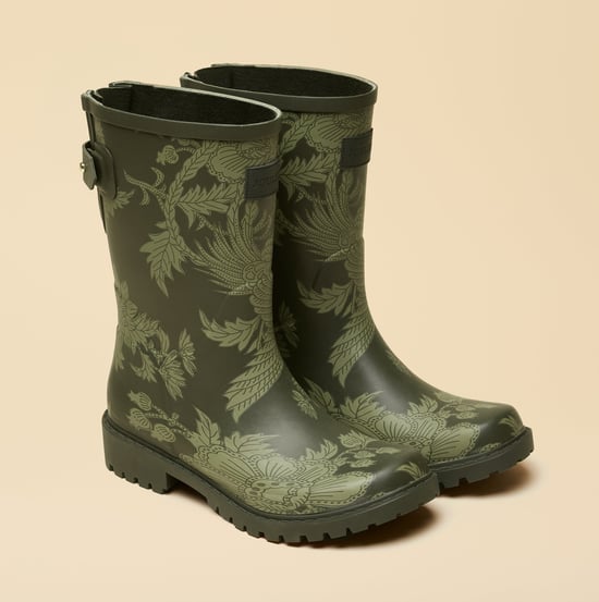 Joules Wistow Womens Wellies Khaki Green - Image 4