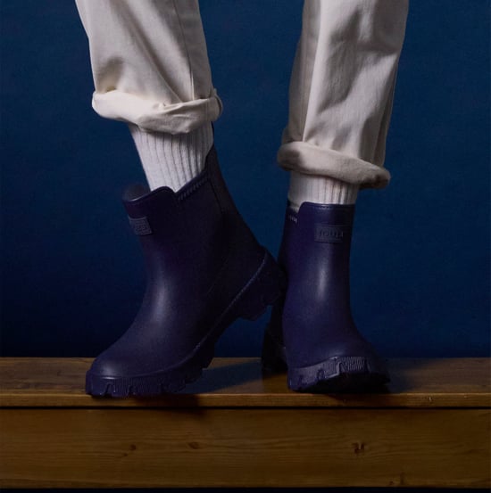 Joules Raindance Womens Wellies Navy - Image 2