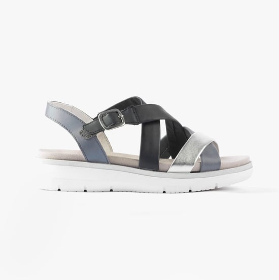 Remonte D2k53-14 Womens Sandals Blue Combination - Image 1