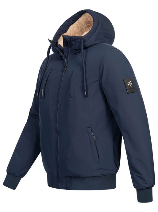 Alessandro Salvarini Heren Winterjas AS-431 – Warm Met Teddyvoering & Capuchon - Image 3