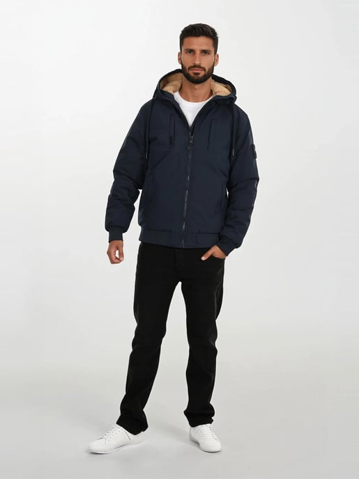 Alessandro Salvarini Heren Winterjas AS-431 – Warm Met Teddyvoering & Capuchon - Image 6