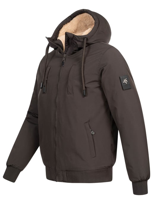 Alessandro Salvarini Heren Winterjas AS-431 – Warm Met Teddyvoering & Capuchon - Image 3