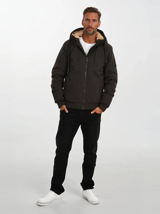 Alessandro Salvarini Heren Winterjas AS-431 – Warm Met Teddyvoering & Capuchon - Image 6