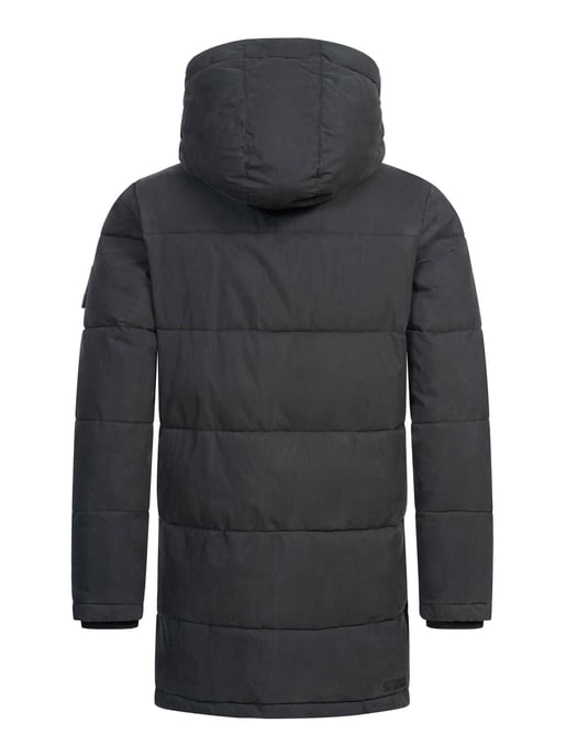 Alessandro Salvarini Heren Winterjas AS-458 – Klassieke Parka Met Fleecevoering & Afneembare Capuchon - Image 4