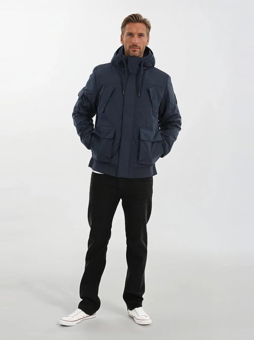 Alessandro Salvarini Heren Winterjas AS-432 – Klassiek Ontwerp Met Capuchon & Fleecevoering - Image 6
