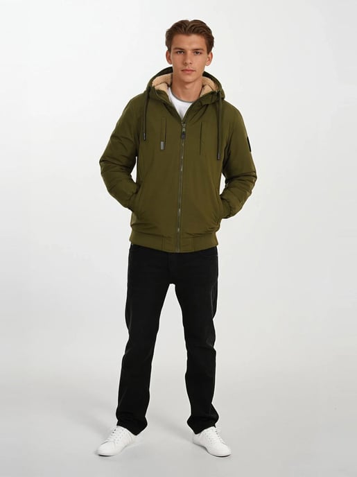 Alessandro Salvarini Heren Winterjas AS-431 – Warm Met Teddyvoering & Capuchon - Image 6