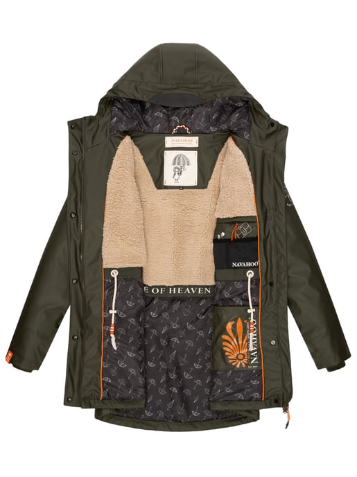 Navahoo dames regenjas Rainy Forest – Waterdicht & Stijlvol - Image 6