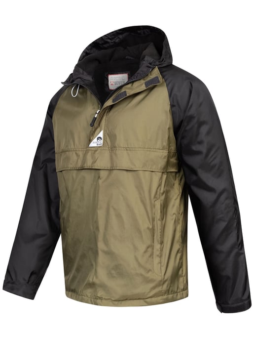 Arctic Seven Men's Rain Jacket – Olive-Black - Image 2