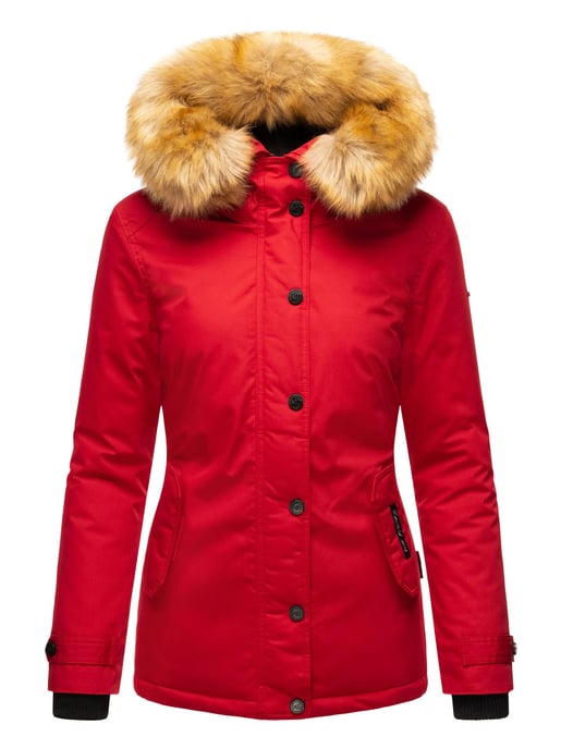 Navahoo Dames Winterjas Laura – Warm, Stijlvol & Met Afneembare Bontkraag - Image 2