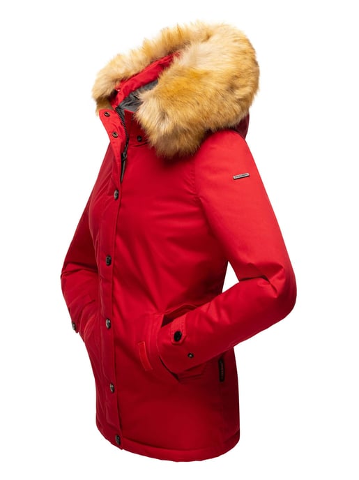 Navahoo Dames Winterjas Laura – Warm, Stijlvol & Met Afneembare Bontkraag - Image 5