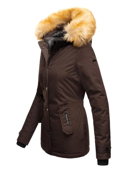 Navahoo Dames Winterjas Laura – Warm, Stijlvol & Met Afneembare Bontkraag - Image 3