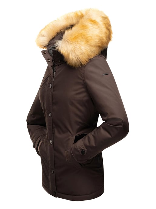 Navahoo Dames Winterjas Laura – Warm, Stijlvol & Met Afneembare Bontkraag - Image 5