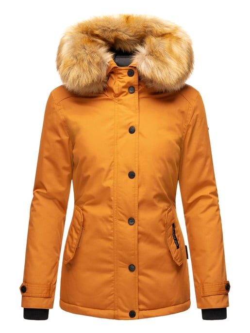 Navahoo Dames Winterjas Laura – Warm, Stijlvol & Met Afneembare Bontkraag - Image 2