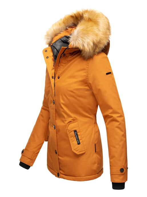 Navahoo Dames Winterjas Laura – Warm, Stijlvol & Met Afneembare Bontkraag - Image 3